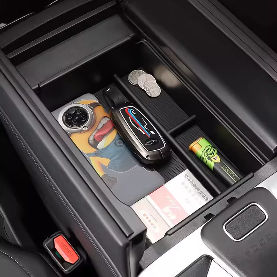 Jaecoo J8 Armrest Storage Box | Centre Console Organiser Tray | Anti-Slip Insert - Image 4