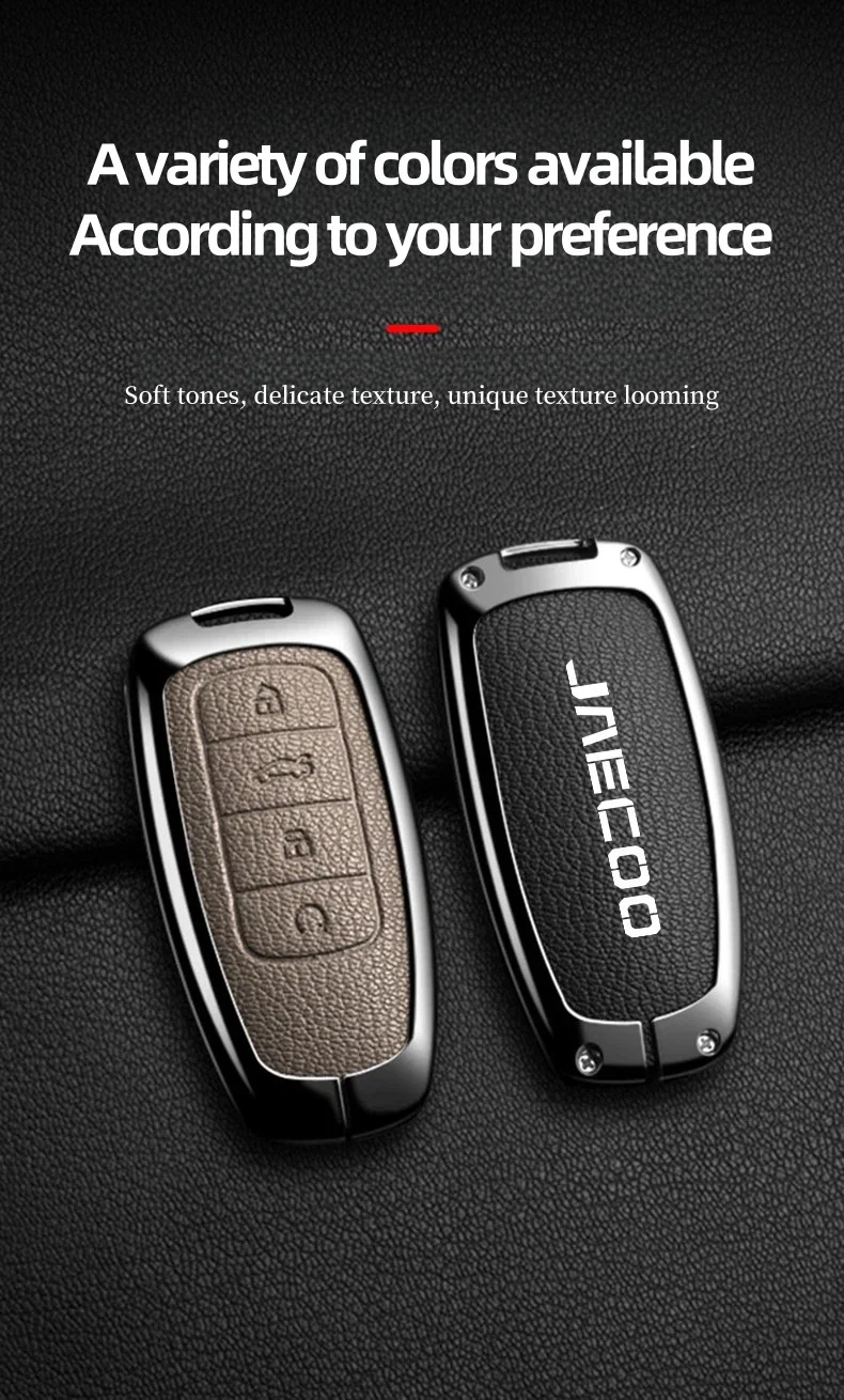 Jaecoo Key Cover with Keychain for Jaecoo J7 & J8 | Protective Smart Key Case - Image 5