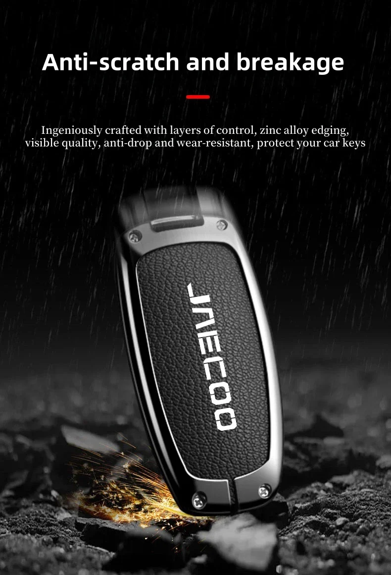 Jaecoo Key Cover with Keychain for Jaecoo J7 & J8 | Protective Smart Key Case - Image 6