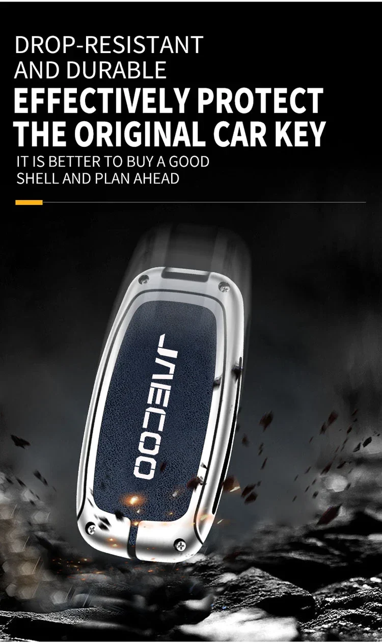 Jaecoo Key Cover with Keychain | Protective Smart Key Case - Image 11